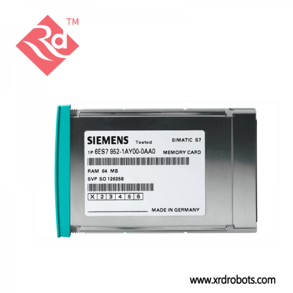 Siemens 6ES7952-1AK00-0AA0 RAM Memory Card for S7-400